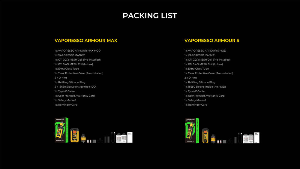 Vaporesso ARMOUR NAX Mod Kit - Vape Wholesale Global