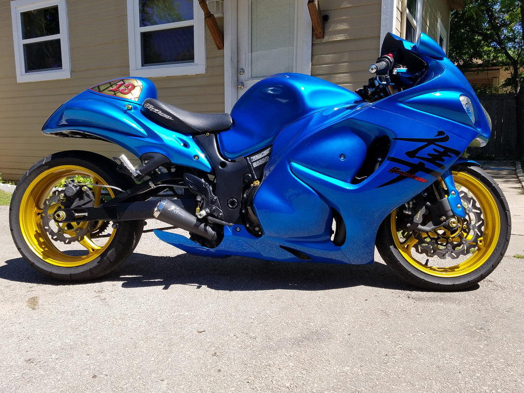 Suzuki Hayabusa Yellow