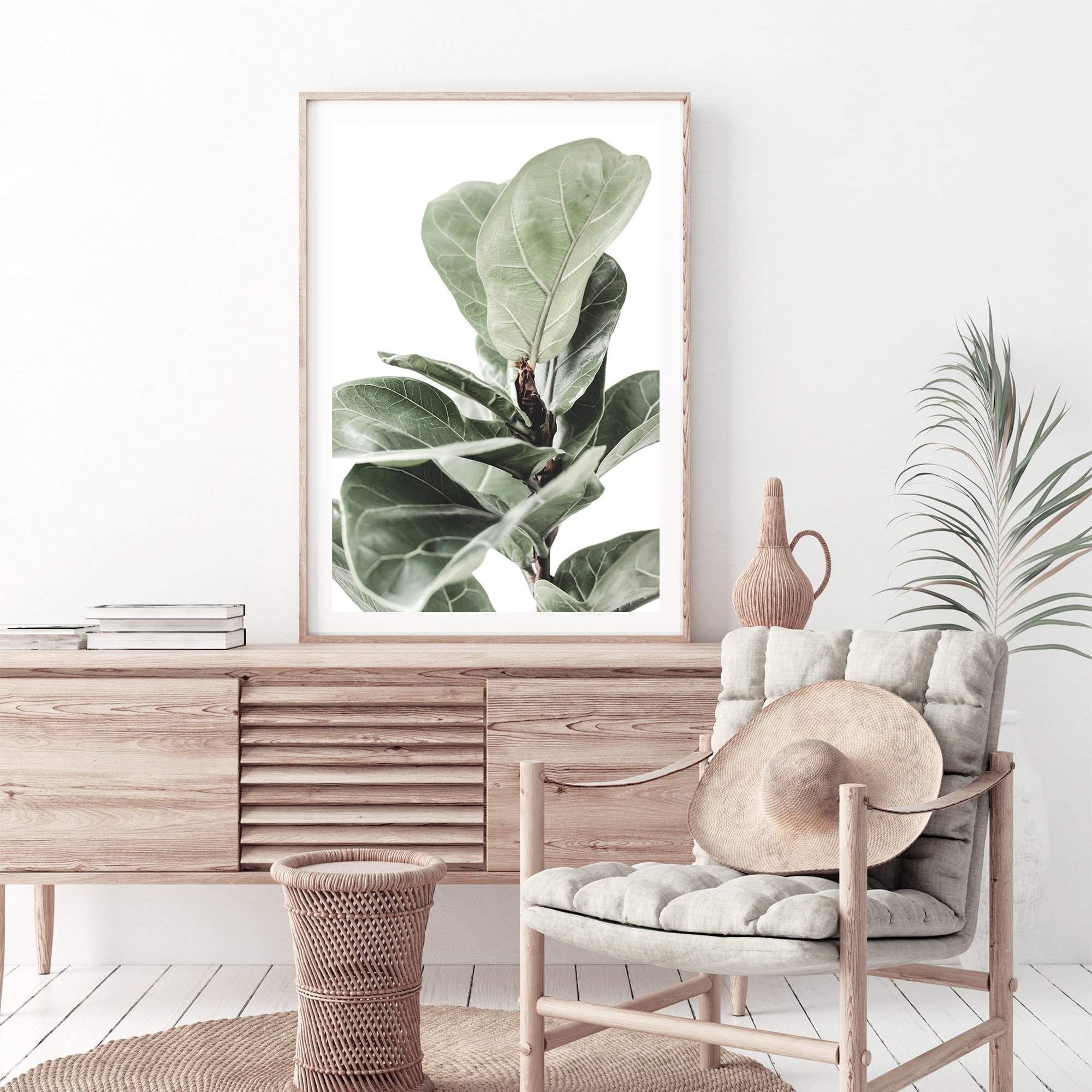 Fig Leaf Art Print, Framed Wall Art & Canvas Print – The Paper Tree