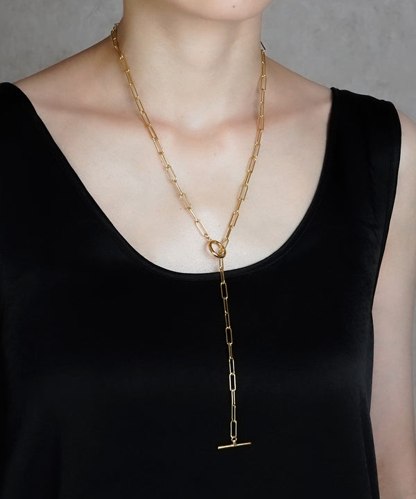 ISOLATION / アイソレーション】SV925 Figaro Chain Long Necklace