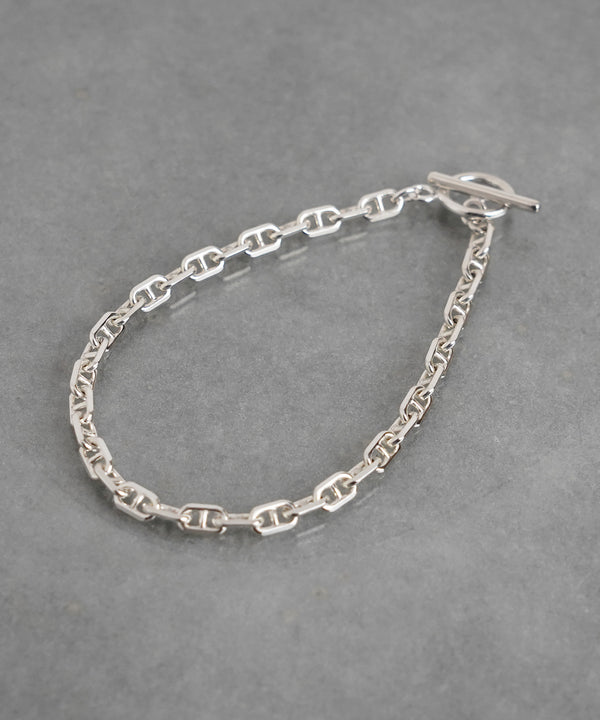 ISOLATION / アイソレーション】Silver925 Figaro Chain Bracelet/ ISB