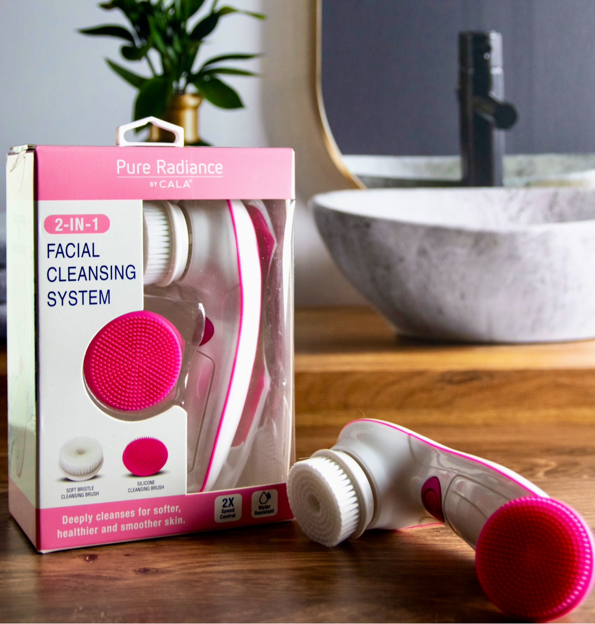 2-in-1 Facial Cleansing System