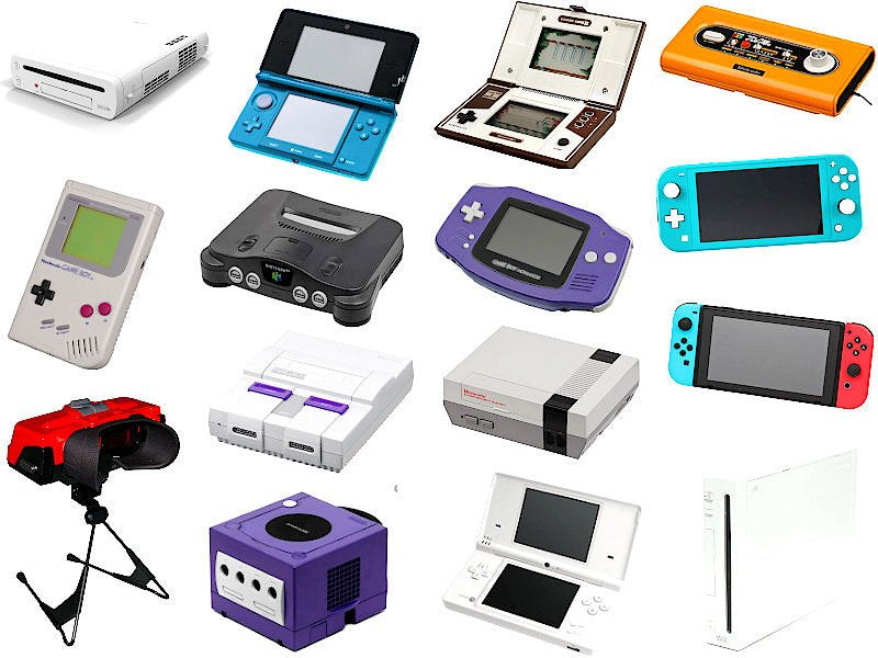 Nintendo consoles