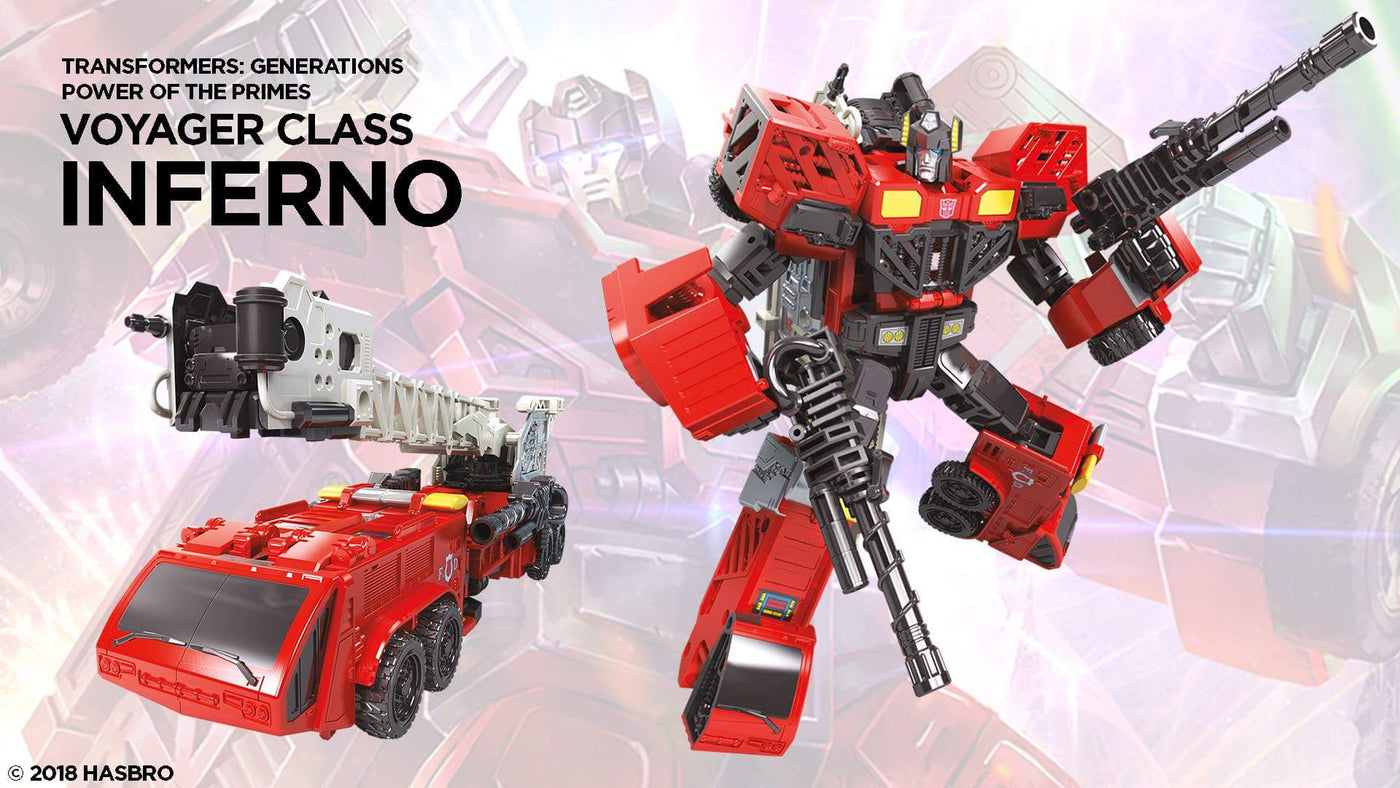 transformers inferno power of the primes