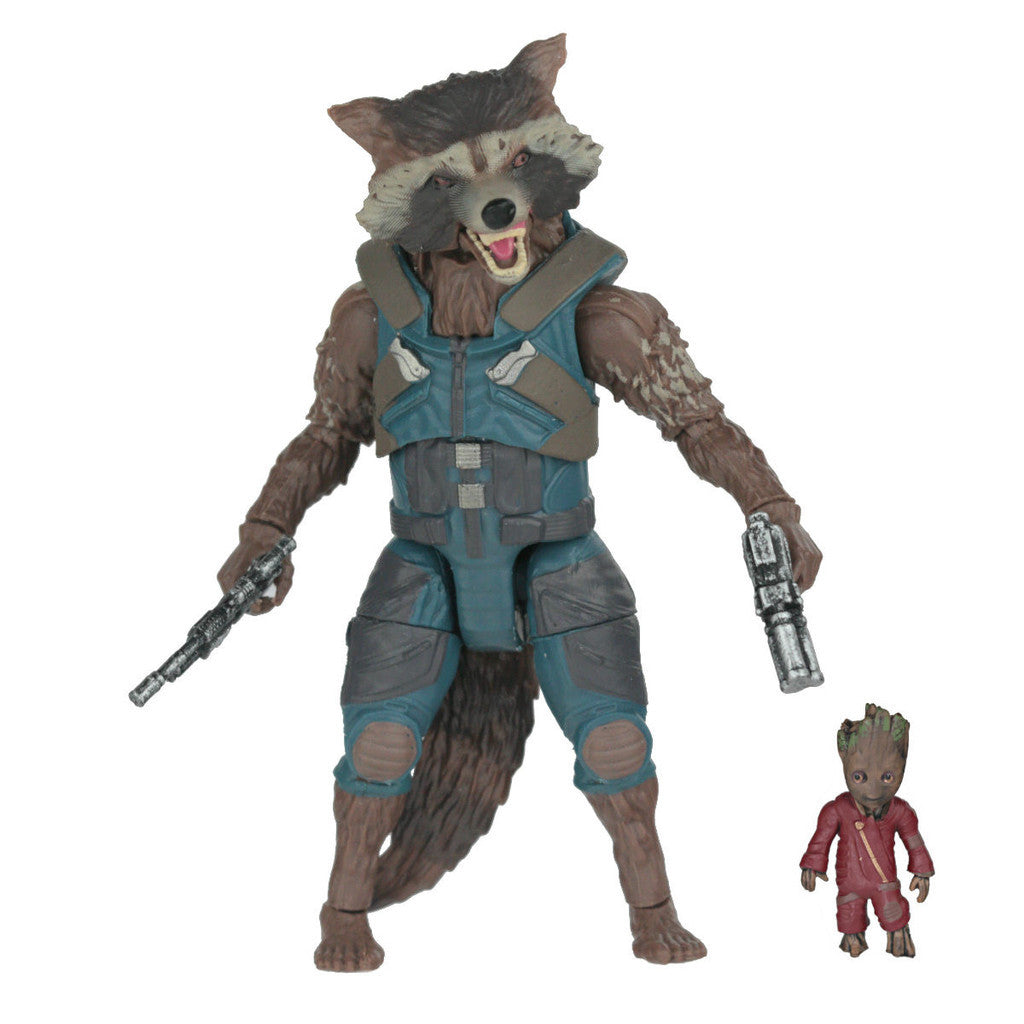 marvel legends rocket and groot