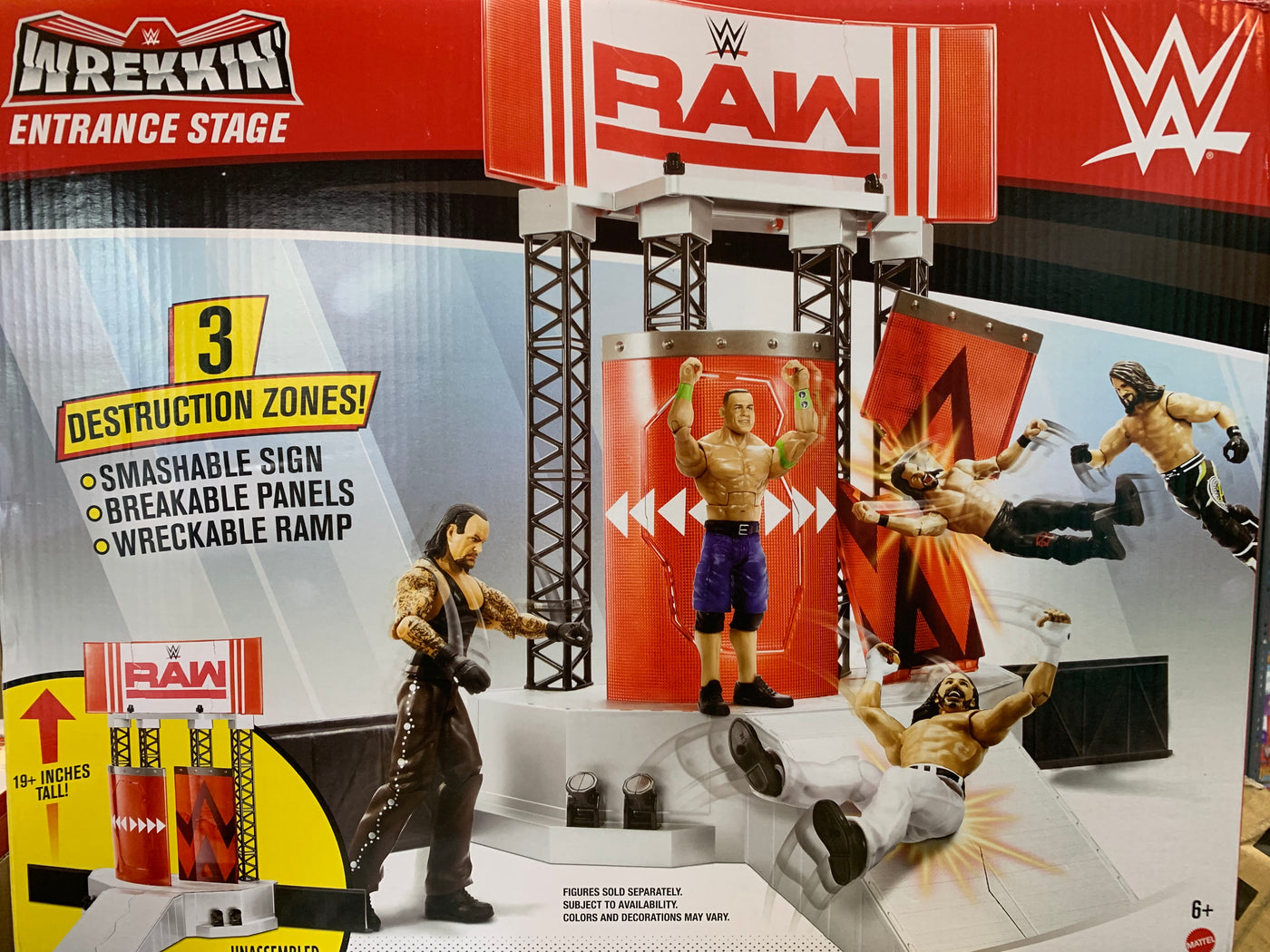 wwe toy playsets