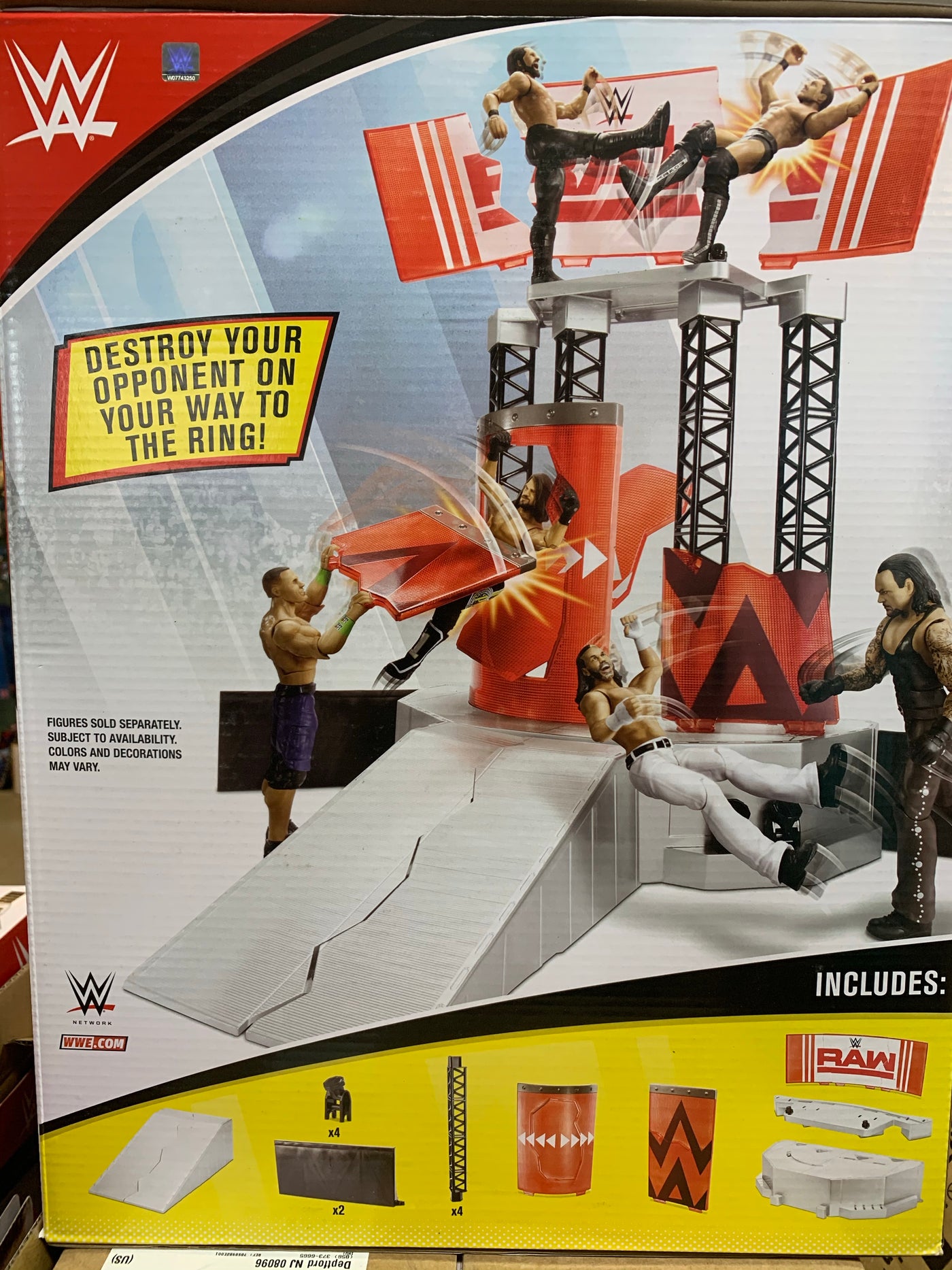 wwe action figure playsets