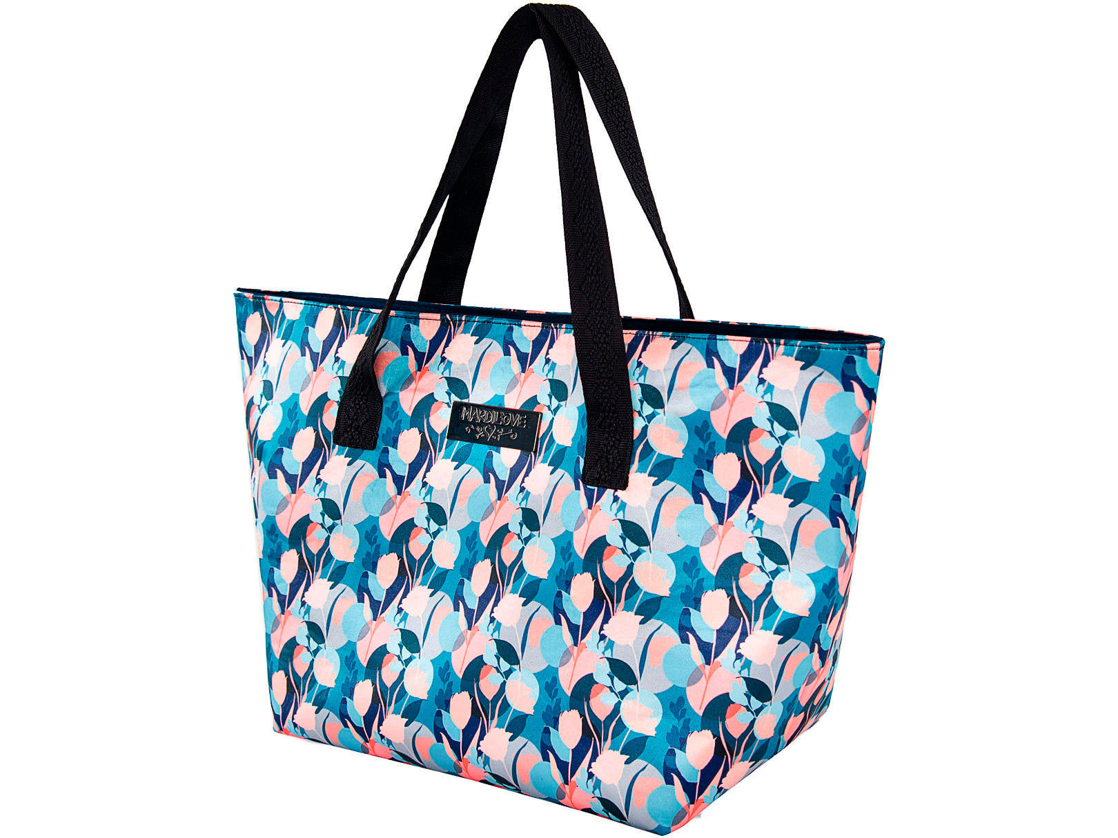 Bolsa Tote Tulipanes Azules - Rebeka – 