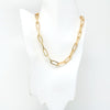 Oversized Paperclip Chain Necklace