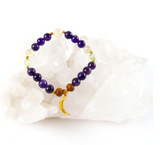 amethyst mala bracelet