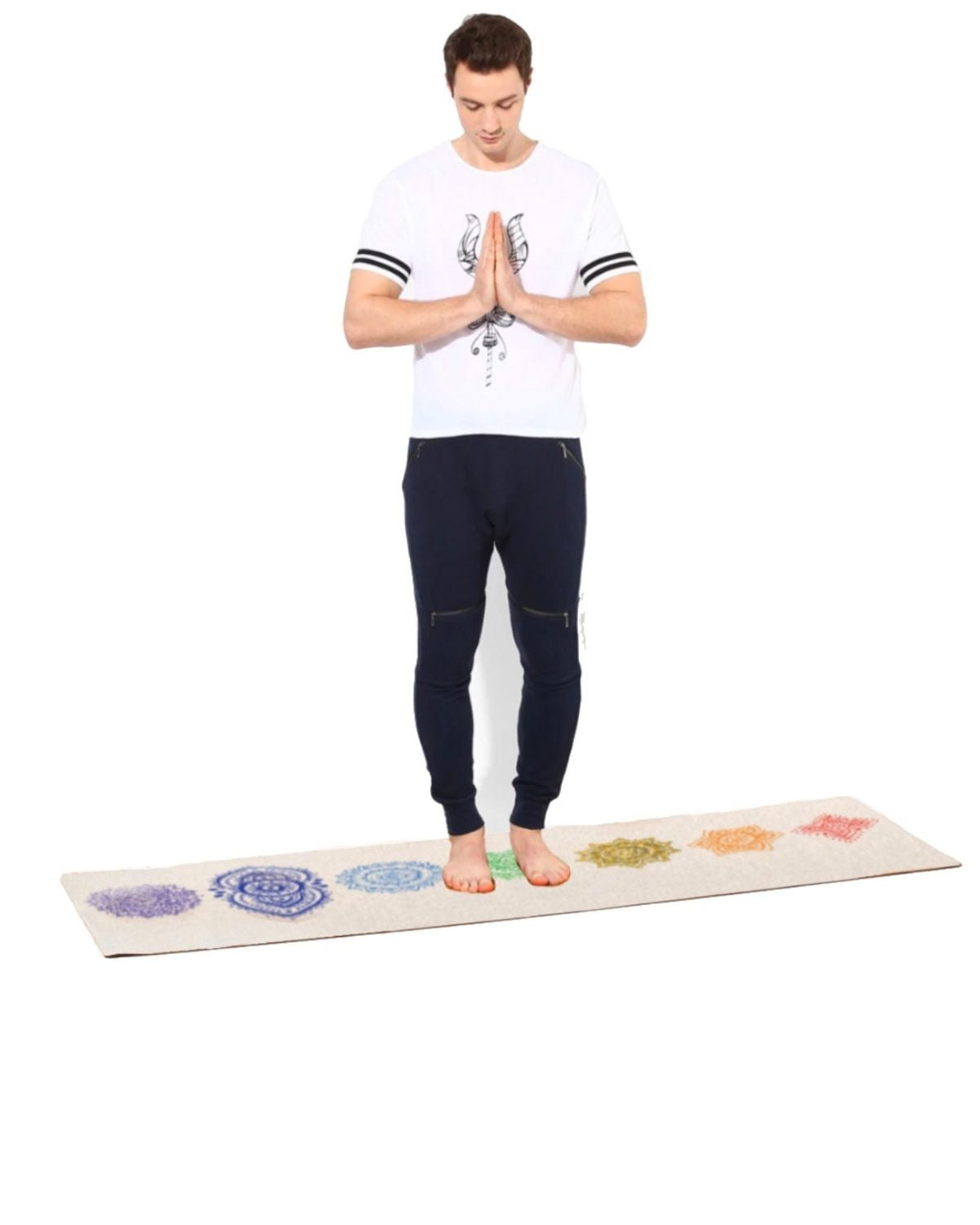 Chakra Hemp Yoga Mat