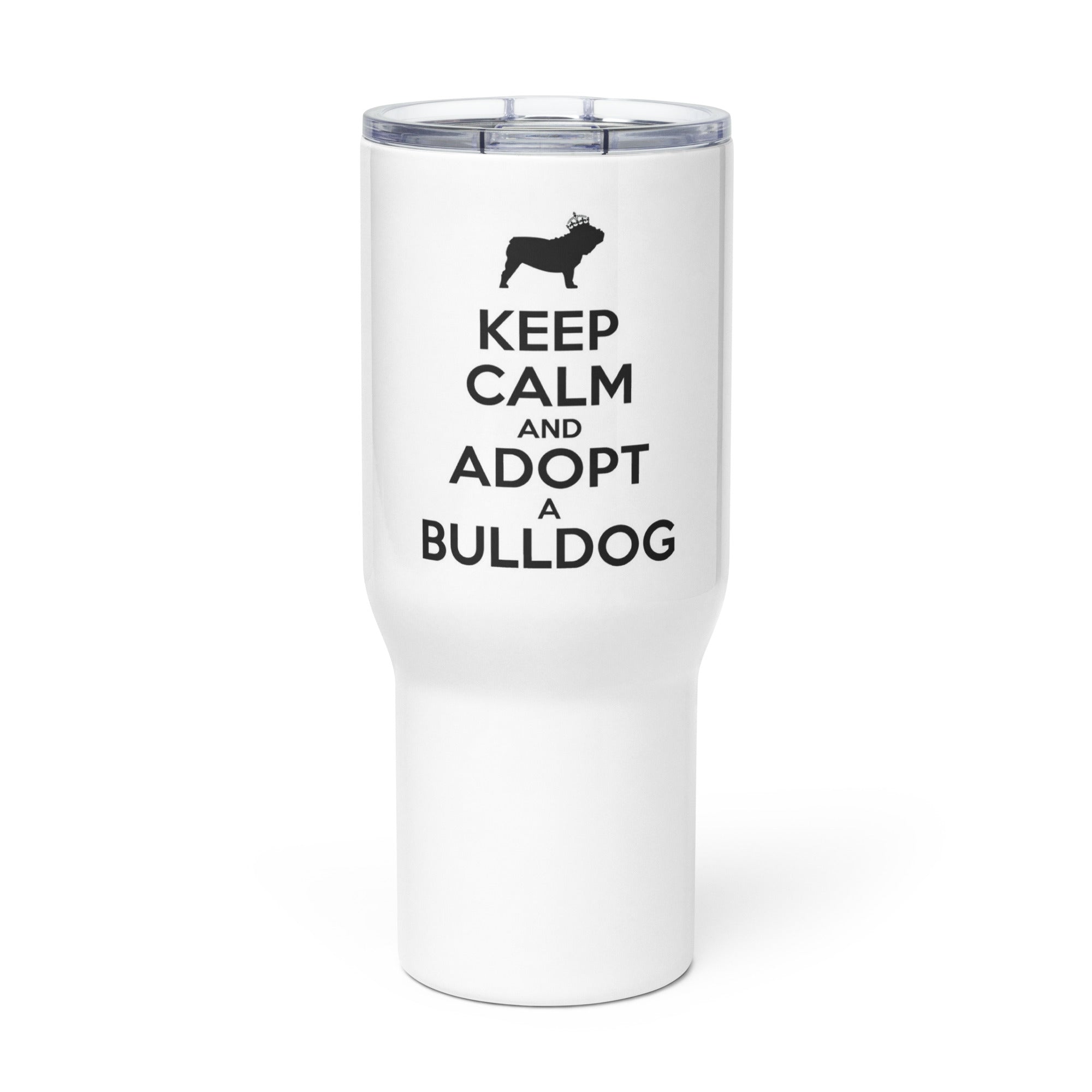LIBR Keep Calm Travel mug with a handle