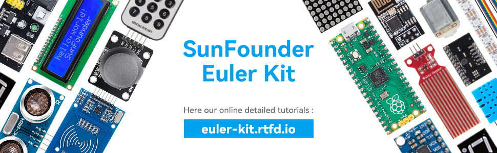 SunFounder Euler Kit - Raspberry Pi Pico Ultimate Starter Kit