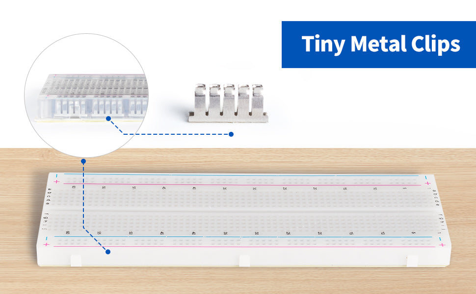  Deke Home 4 Solderless Breadboard Kit. 2x830- large +