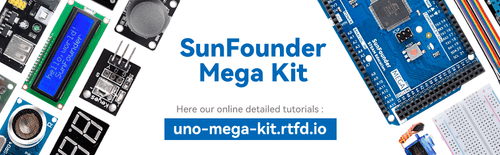 SunFounder Mega2560 R3 Project Starter Kit for Arduino Compatible with Mega  2560 R3 Mega328 Nano, Mega2560 Board