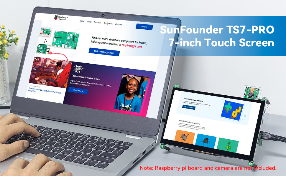 rtl-sdr.com on X: SunFounder TS7-Pro Touch Screen Review