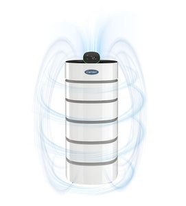 carrier smart air purifier XL 360 degree airflow movement