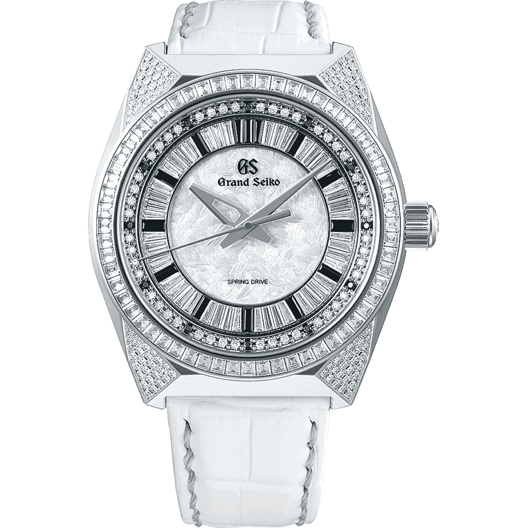 Grand Seiko Spring Drive 8 Day SBGD209 White Lion Diamond Watch – Grand  Seiko Official Boutique