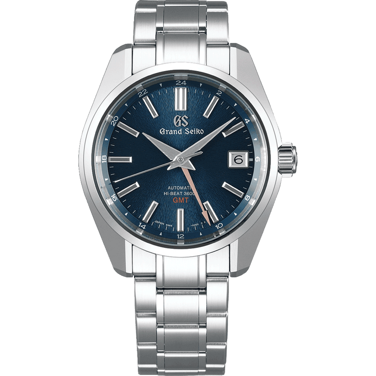 Grand Seiko Hi-Beat 36000 GMT 44GS Blue Mt Iwate SBGJ235 Watch – Grand Seiko  Official Boutique