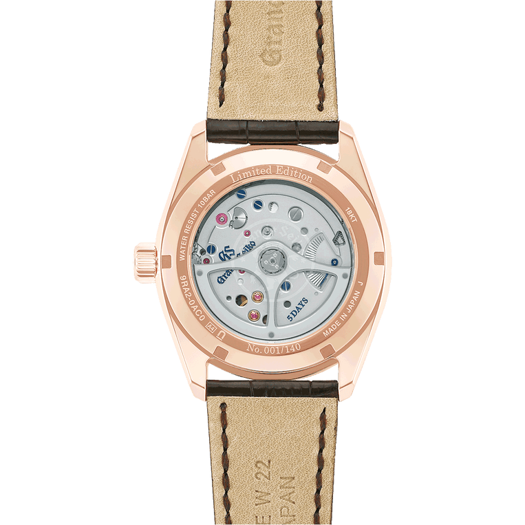 Grand Seiko Spring Drive 5 Days SLGA008 Rose Gold Rings Limited Watch – Grand  Seiko Official Boutique