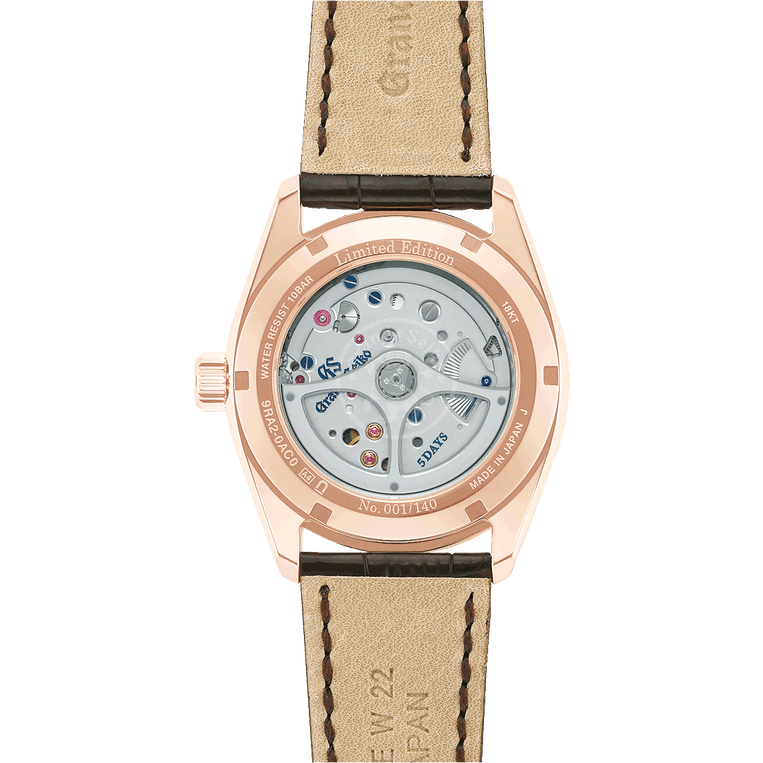 Grand Seiko Spring Drive 5 Days SLGA008 Rose Gold Rings Limited Watch –  Grand Seiko Official Boutique
