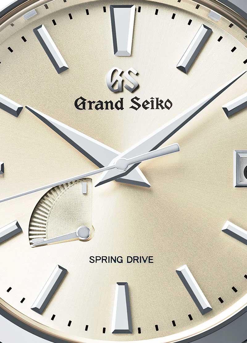 Grand Seiko Spring Drive Champagne SBGA201 Watch – Grand Seiko Official  Boutique