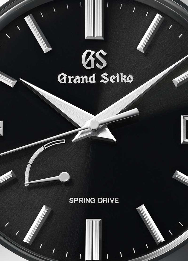 Grand Seiko Spring Drive Black SBGA467 Watch – Grand Seiko Official Boutique
