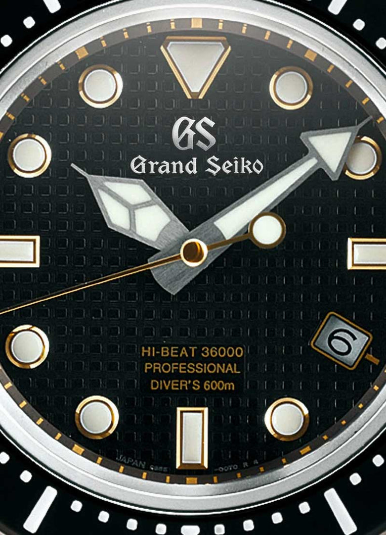 Grand Seiko Hi-Beat 36000 Diver 600m SBGH255 Watch – Grand Seiko Official  Boutique