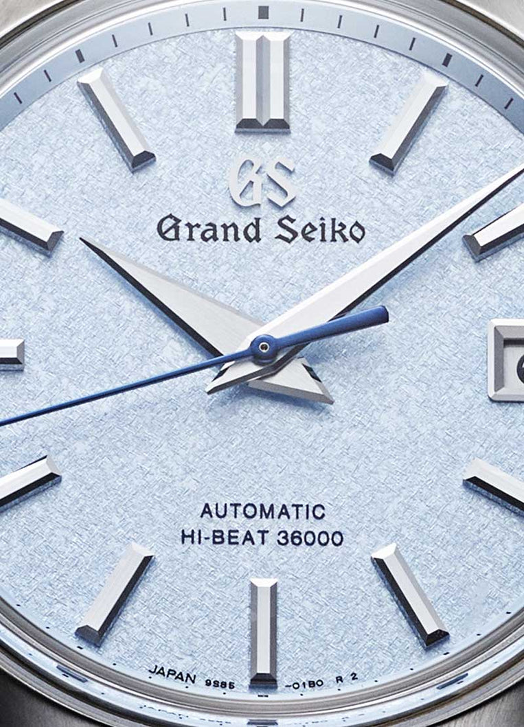 Grand Seiko Hi-Beat 36000 kirazuri Soko Blue SBGH295 Watch – Grand Seiko  Official Boutique