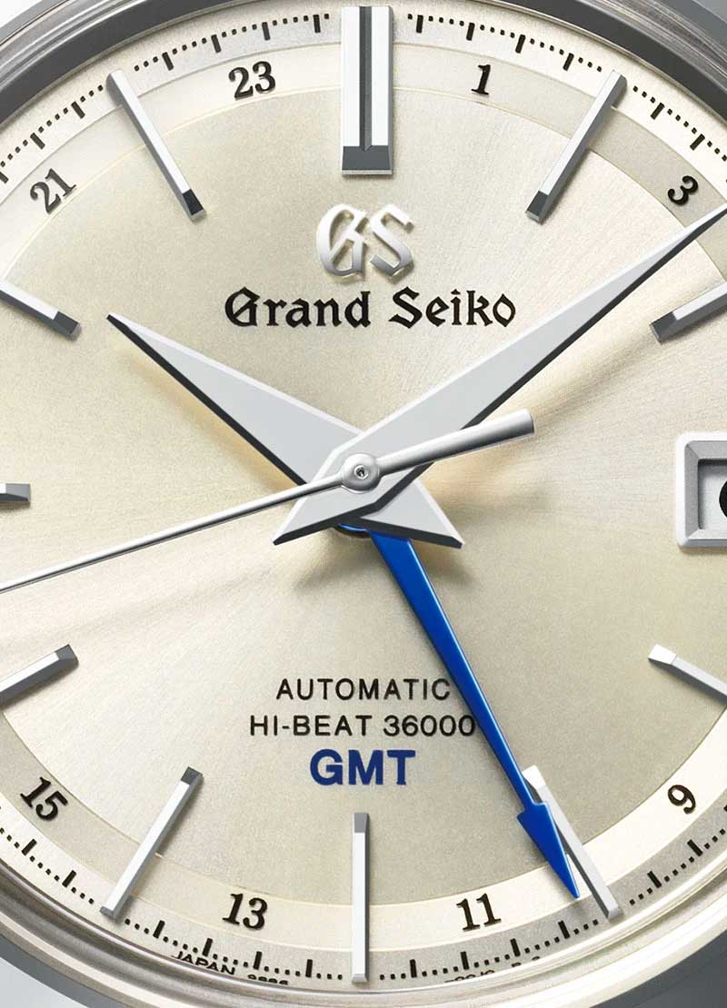 Grand Seiko Hi-Beat 36000 GMT Champagne SBGJ217 Dress Watch – Grand Seiko  Official Boutique