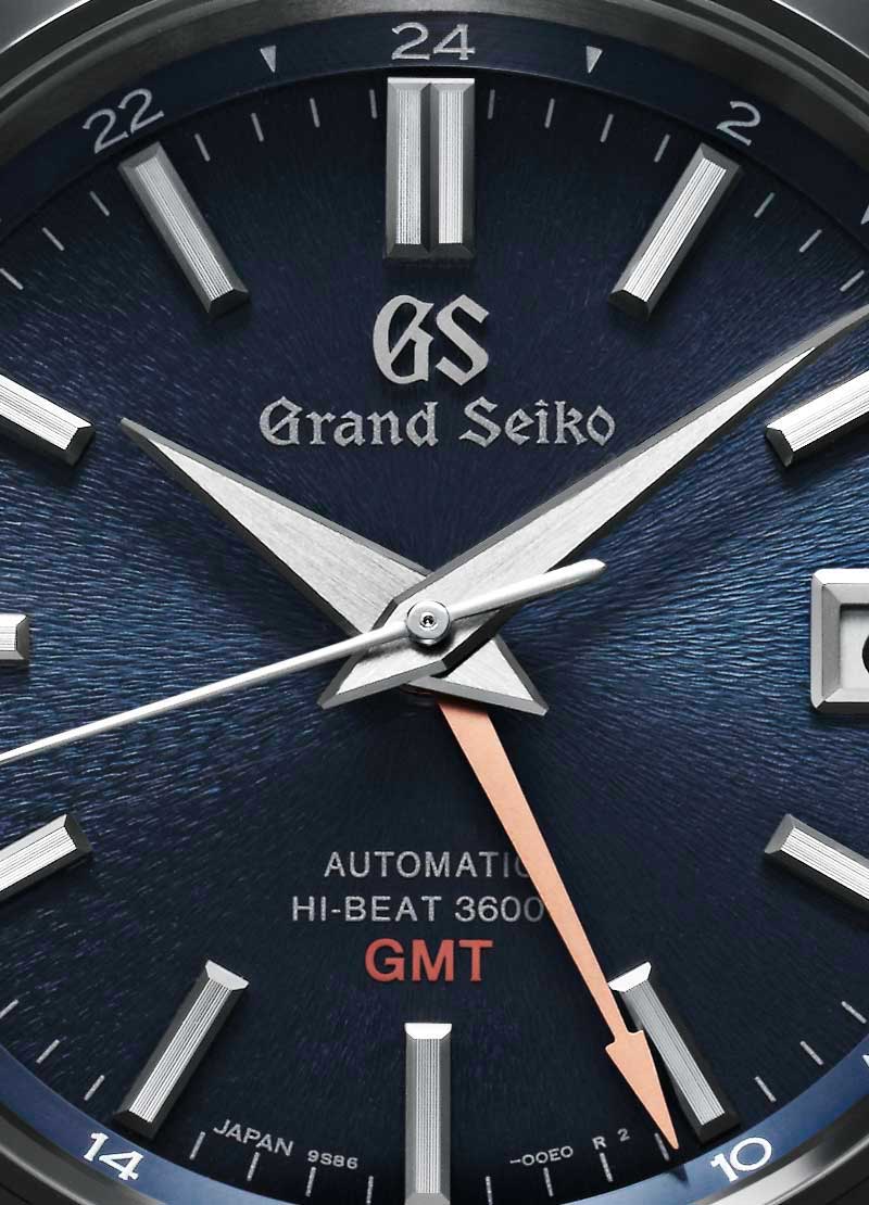 Grand Seiko Hi-Beat 36000 GMT 44GS Blue Mt Iwate SBGJ235 Watch – Grand Seiko  Official Boutique