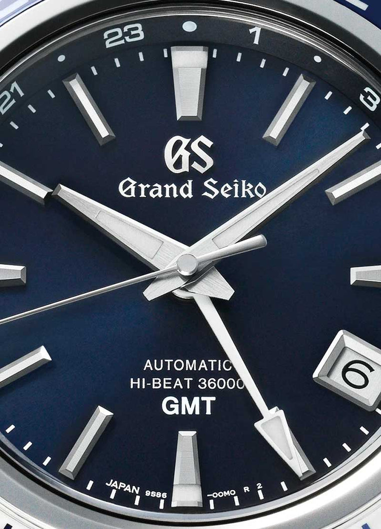 Grand Seiko Hi-Beat 36000 GMT Blue SBGJ237 Sport Watch – Grand Seiko  Official Boutique