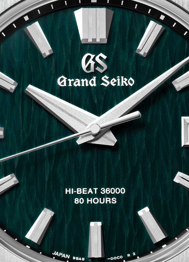 Grand Seiko Hi-Beat 36000 80 Hours SLGH011 Green Birch Watch – Grand Seiko  Official Boutique