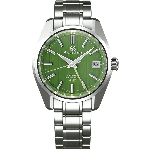 Grand Seiko Hi-Beat GMT 44GS Blue Peacock SBGJ261 Watch – Grand Seiko  Official Boutique