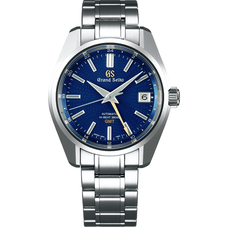 Grand Seiko Hi-Beat GMT 44GS Blue Peacock SBGJ261 Watch – Grand Seiko  Official Boutique