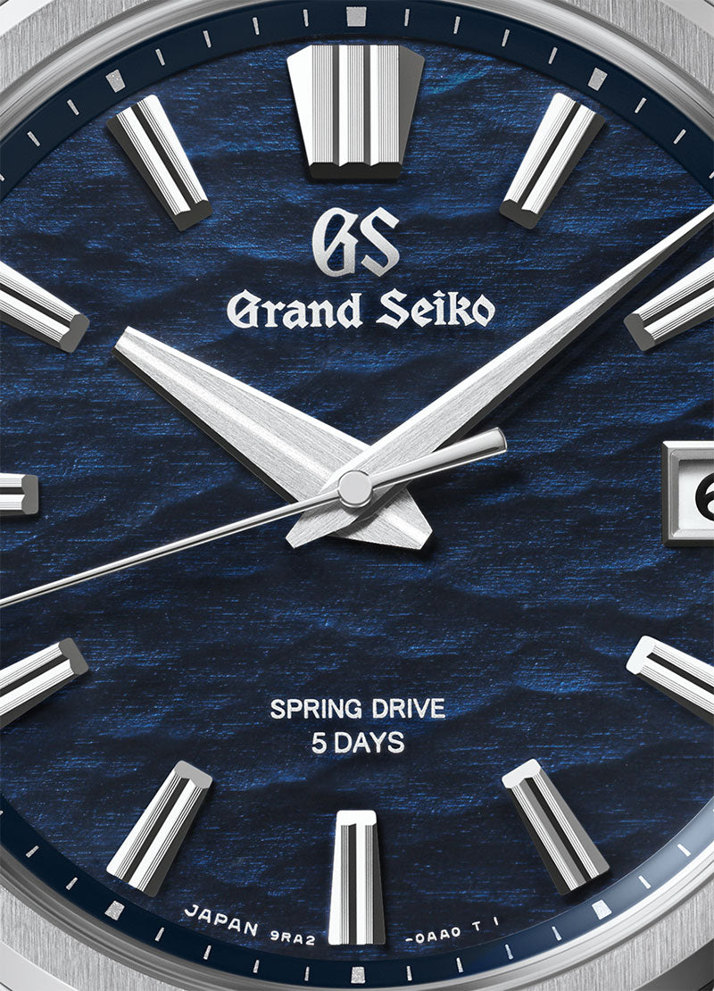 Grand Seiko Spring Drive 5 Days SLGA021 Lake Suwa Blue Dial Watch – Grand  Seiko Official Boutique