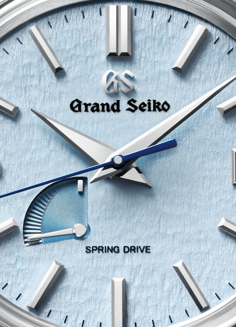 Grand Seiko Spring Drive Blue Snowflake SBGA407 Watch – Grand Seiko  Official Boutique