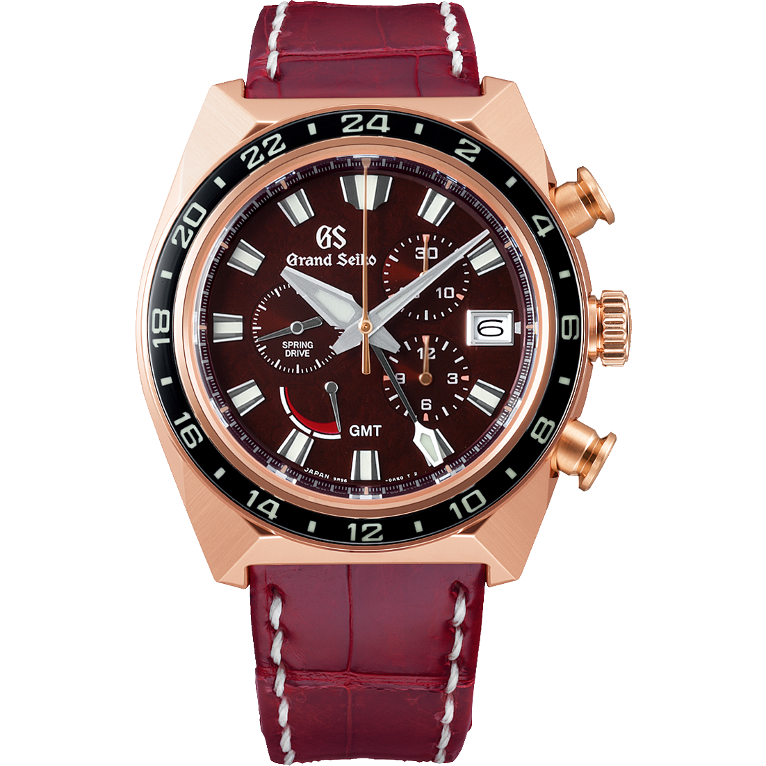 Grand Seiko Spring Drive Chronograph Rose Gold SBGC230 Watch – Grand Seiko  Official Boutique