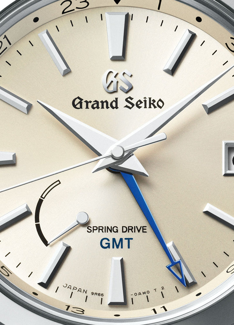 Grand Seiko Spring Drive GMT Champagne SBGE205 Watch – Grand Seiko Official  Boutique