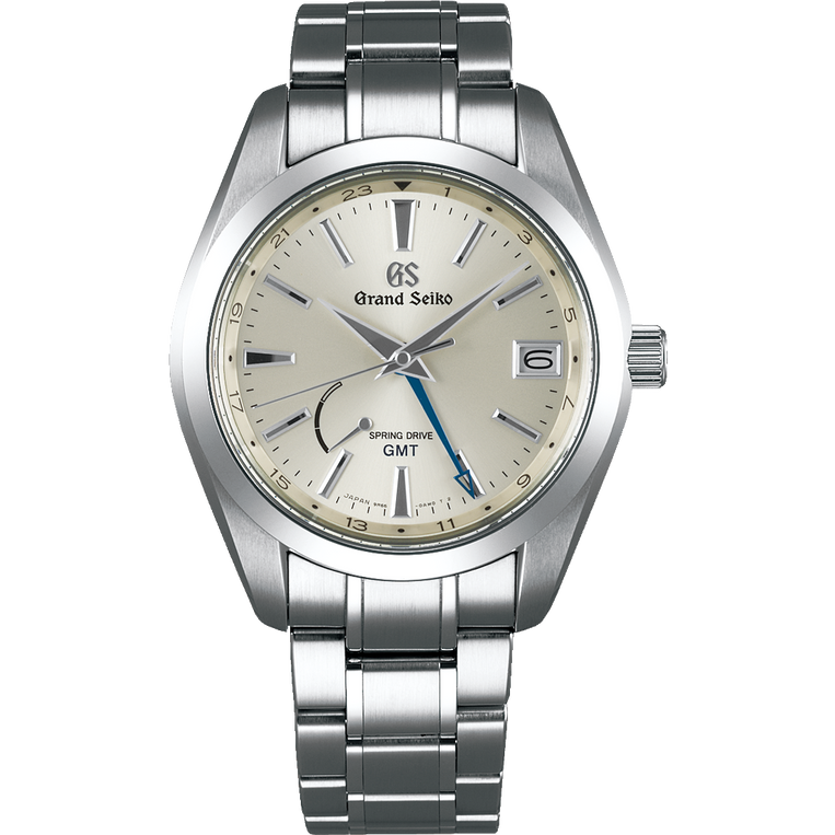 Grand Seiko Spring Drive GMT Champagne SBGE205 Watch – Grand Seiko Official  Boutique