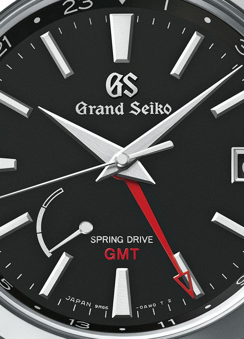 Grand Seiko Spring Drive GMT Black SBGE211 Watch – Grand Seiko Official  Boutique