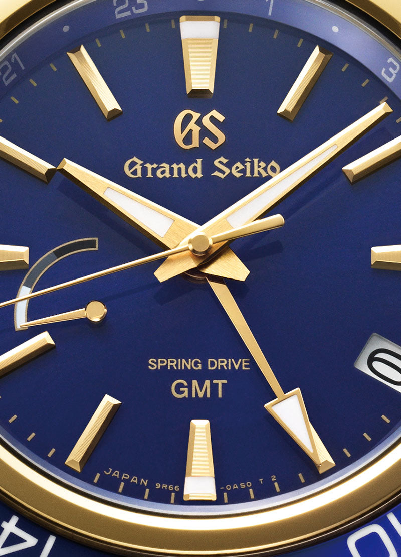 Grand Seiko Spring Drive GMT Blue Gold SBGE248 Sport Watch – Grand Seiko  Official Boutique