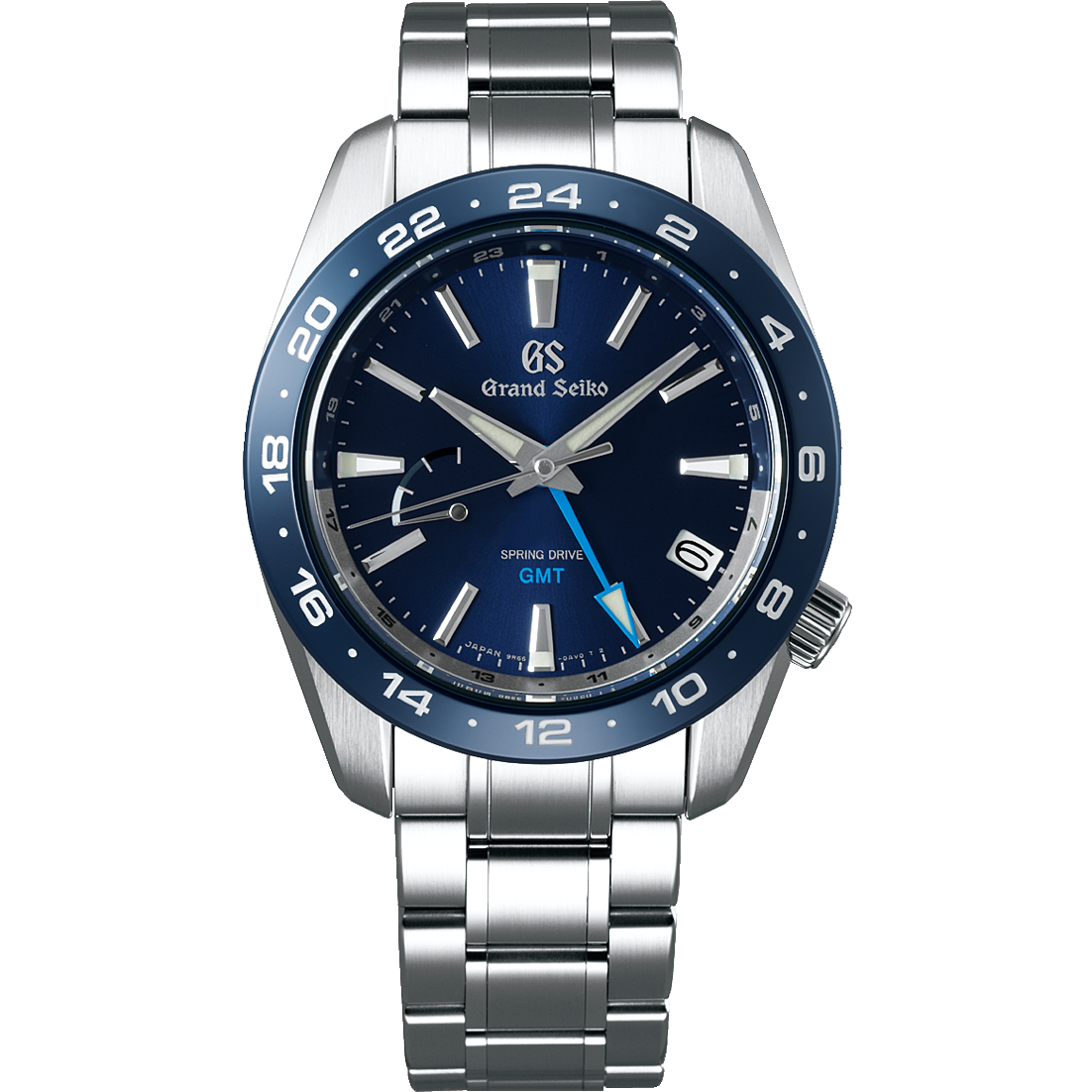 Grand Seiko Spring Drive GMT Blue Ceramic SBGE255 Sport Watch – Grand Seiko  Official Boutique