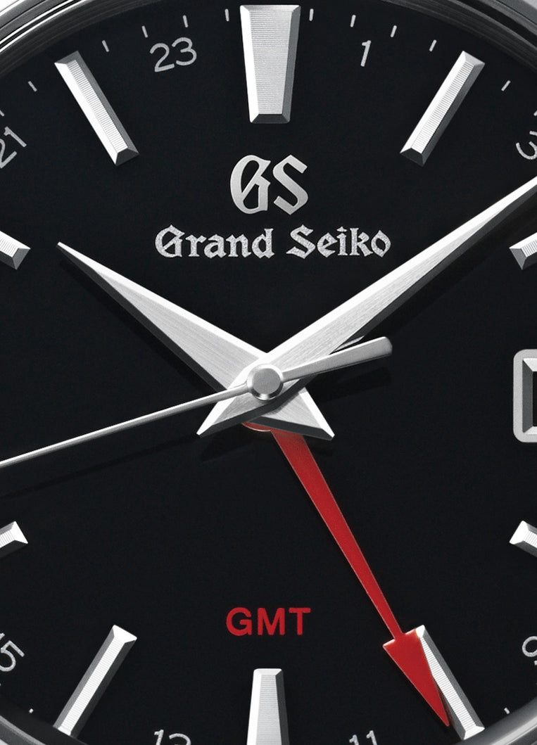 Grand Seiko Quartz GMT SBGN013 Black Dial Watch – Grand Seiko Official  Boutique