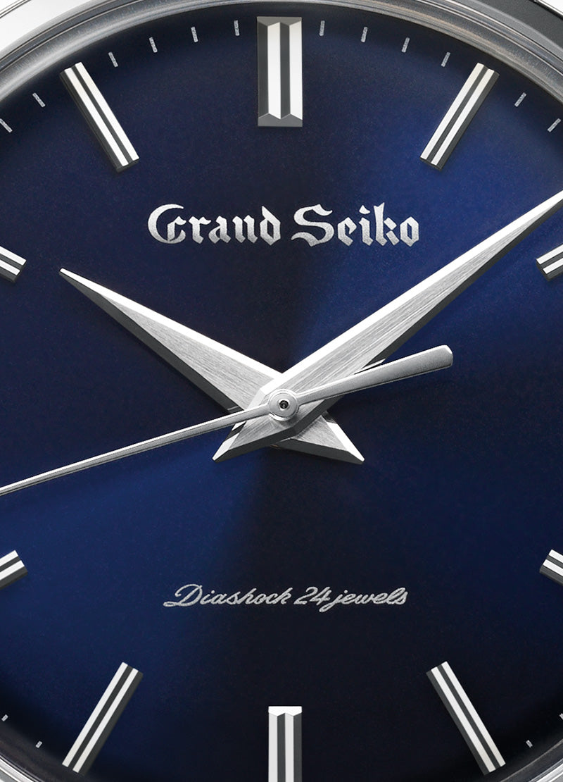 Grand Seiko Manual-Wind SBGW259 First GS Titanium Blue Watch – Grand Seiko  Official Boutique