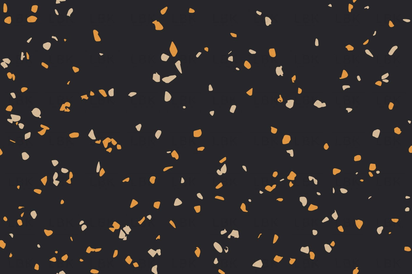 Unisex Halloween Terrazzo Speckle in Black