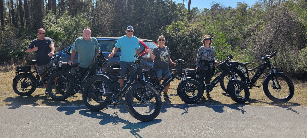 Group riding with electric bikes