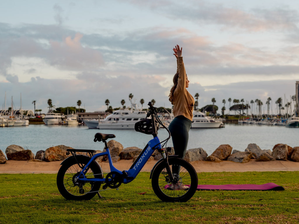 Yoga and electric bike