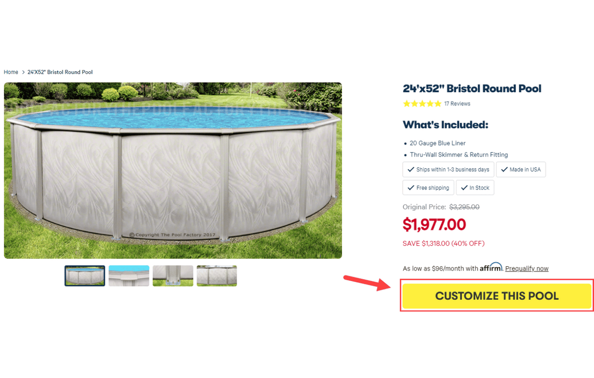 15' x 24' Oval Pool Leaf Net Cover - The Pool Factory