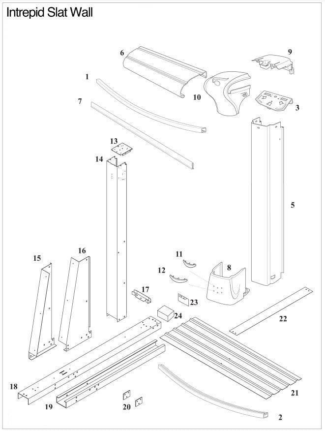 Intrepid Oval Parts Breakdown